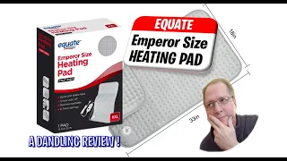 GIGANTIC Emperor Sized Heating Pad by Equate (Wal-Mart)