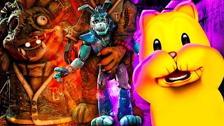 ALL ENDINGS + GLAM BONNIE SECRET ROOM! | FNAF SECURITY BREACH RUIN DLC [#4]