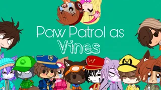 Paw Patrol As Vines // Paw Patrol 🐾 // blossomria