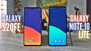 Samsung Galaxy S20 FE vs Note 10 Lite Full Comparison | Camera | Speed Test