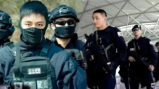 omg ! Taehyung Dangerous incident as a military police squad leader in the latest video footage