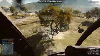 Battlefield 4 Учимся летать на карте Дорога Голмуд