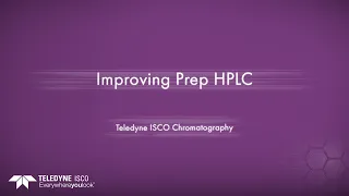 Improving Prep HPLC