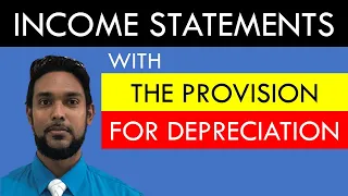 Income statements with adjustments | The Provision for Depreciation | CSEC PoA