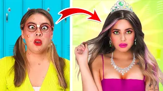 Smart vs Popular Girl | How to become rich and popular