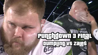 Dumpling  vs Zaleś  - THE EPIC Slap Fight of PUNCHDOWN 3 FINAL #slapfight #reaction