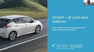 SOLBAT - All Solid State Batteries (abridged)