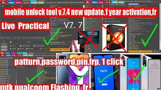 TFT UNLOCK TOOL without activation working 22,23/all Qualcomm mobile unlock tool no credit use Kare