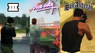 SBS Comparison of GTA games (GTA 3 vs VC vs SA)