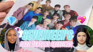 Seventeen 2022 Seasons Greetings unboxing | Differently confesses to Carats 💎