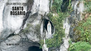 SANTO ROSARIO da Lourdes - misteri dolorosi - 16/04/2024