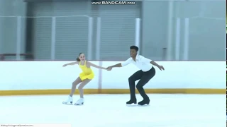 Audrey Carle - Gabriel Farand FS Junior Pairs Minto Summer Skate 2019