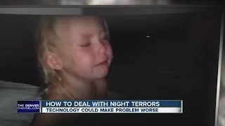 How to deal with night terrors