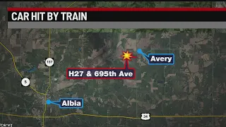 1 killed in crash at rural Iowa train crossing