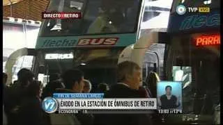 Visión 7 - Movimiento turístico por el fin de semana largo (1 de 2)