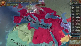 Eu4 Byzantium to Roman Empire Timelapse