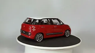 Fiat 500L 2013 Коллекционная модель 1:24 Красный