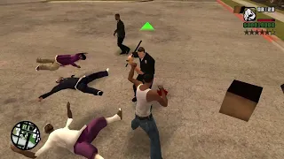 GTA: San Andreas - DYOM - CJ vs 3 Ballas (Fist Fight) (1080p)