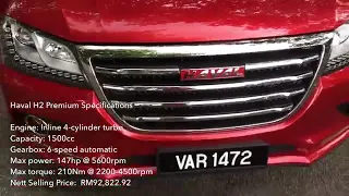 Haval H2 SUV test drive video review