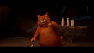 Shrek4, жирный Кот в Сапогах
