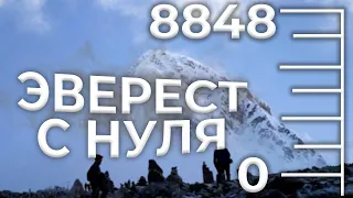 Как подняться на Эверест?🏔 Подготовка к Эвересту. Эверест с нуля 🏔  Высотный опыт Эверест