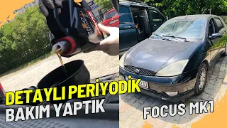 Detaylı Periyodik Bakım Nasıl Yapılır ? Yağ Ve Filtre Seti Değişimi | Ford Focus MK1 1.6i 16V