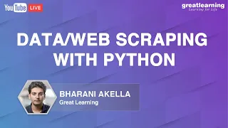 Data/Web scraping with Python | Great Learning