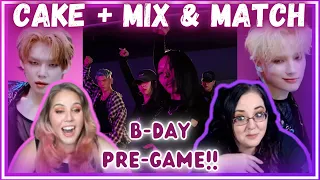 KARD - CAKE _ 안무 영상 (Dance Practice) + [MIX & MAX] TXT YEONJUN & HUENINGKAI | K-Cord Girls Reaction