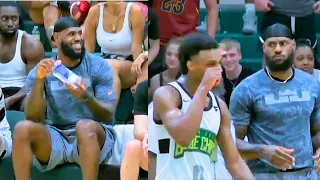 Bronny James SHUTS UP TRASH TALKERS With LeBron As COACH 🔥