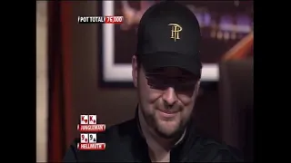 Daniel Cates traps Phil Hellmuth with Kings