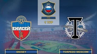 AFL17. Russia.Premier League. Day 1. Enisey - Torpedo