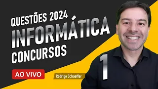 Questões de informática concursos 2024 | Aula 1