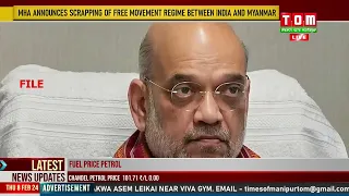 INDIA AMASUNG MYANMAR ANIGI NGAMKHEI DA FREE MOVEMENT REGIME, FMR KHUDAKTAGI CHATNARAROI