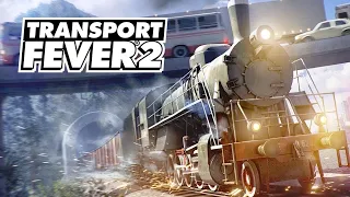 🚂 Transport Fever 2 🚂 | Начало транспортной империи | Пробуем, осваиваемся | Стрим #1