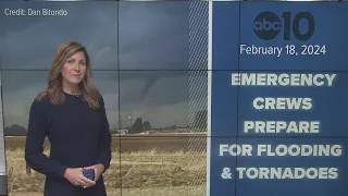 California Weather Update: Tornado risk, flooding and dangerous Sierra snowstorm