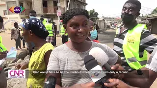 Operation clean your frontage: Shop owners in Ablekuma North call for proper waste management