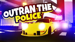 I OUTRAN the ENTIRE POLICE FORCE in Roblox! (Lawless)