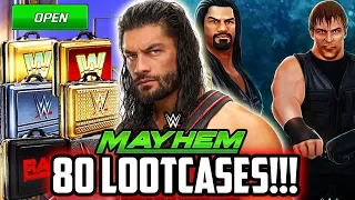 WWE MAYHEM HUGE LOOT OPENING SPECIAL! NEW 4 STAR LOOT OPENING & 6 MAN TAG!!!