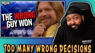 ROSS REACTS TO WRESTLING MATCHES WHERE THE WRONG GUY WON