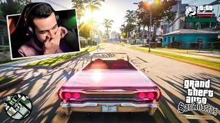 پا بزن آشغال با گرافیک جدید 😂❤️ GTA San Andreas Definitive Edition