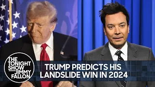 Trump Predicts His Landslide Win in 2024, Boeing 747 Catches Fire | The Tonight Show
