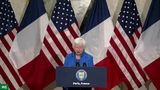 Press Conference Secretary of the Treasury Janet L. Yellen in Paris, France June 22,2023