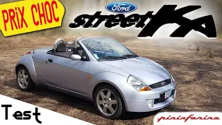 "Test" Un cabriolet Pininfarina pour 4000€ 😍 "FORD streetKA de 2005"