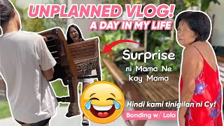 A Day In My Life: Unplanned Vlog ft. Lola Agripina (Surprise for Mama) | Celine Domingo