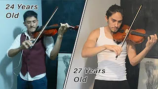 Adult Beginner Violinist - 3 Years Progress Video