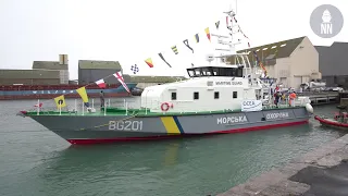 Ukraine State Border Guard's New Patrol Boat Launched by OCEA