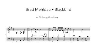 Brad Mehldau • Blackbird performed at the Hamburg Steinway factory