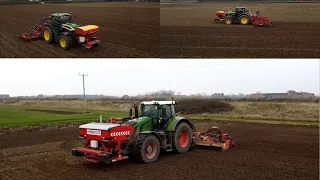 Drilling autumn 2020 John Deere, Fendt, weaving, cousins of Emneth, Great Plains, lemken