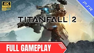 Titanfall 2 Gameplay Full Game Walkthrough - Unleash the Action in 4K 60FPS HDR on PS5!