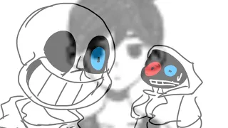 sans kill Racist dustdust!!!! |animation undertale